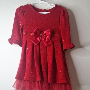 Youngland Red Sequin Dress